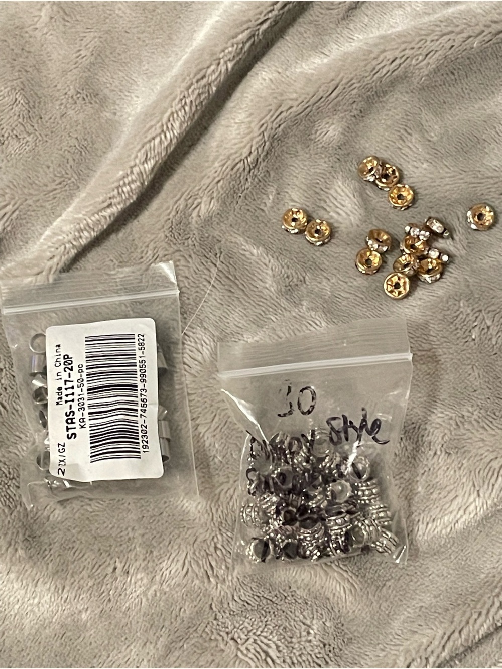 Mixed Metal Findings - Gold & Silver